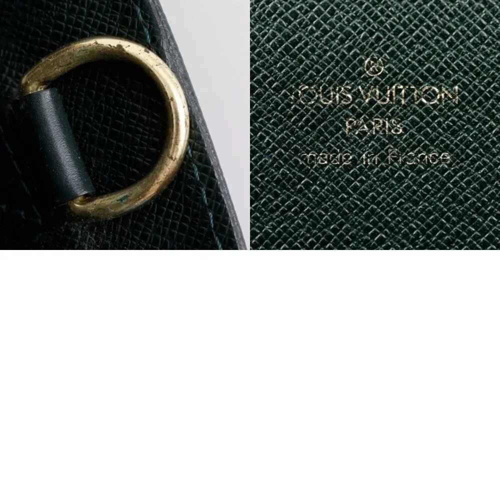 LOUIS VUITTON Porto Documan Rozan Business bag M30054 Epithea Green Taiga mens